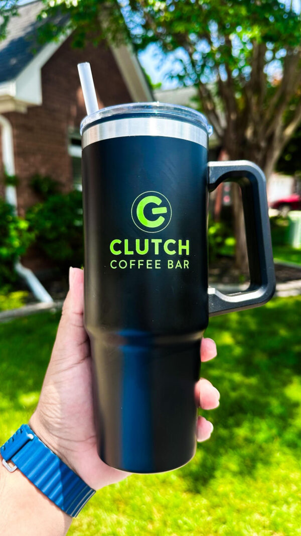 30oz Double-Walled Black Tumbler - Image 2